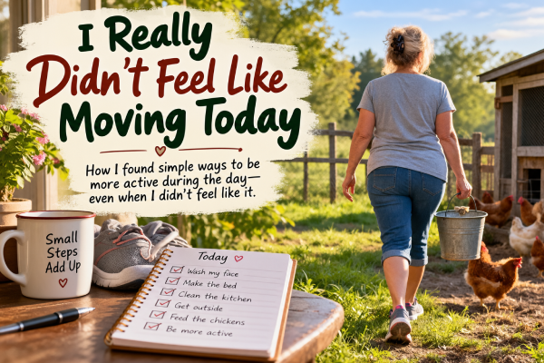 I Really Didn’t Feel Like Moving Today