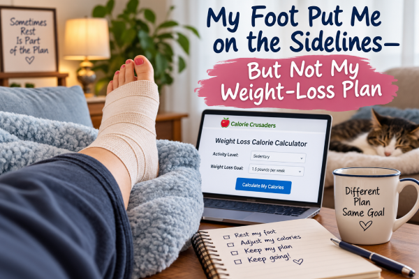 My Foot Put Me on the Sidelines—but Not My Weight-Loss Plan
